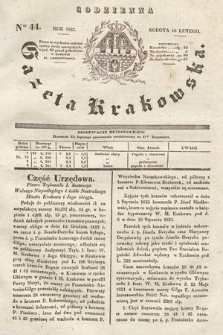 Codzienna Gazeta Krakowska. 1833, nr 44 |PDF|
