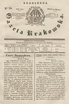 Codzienna Gazeta Krakowska. 1833, nr 76 |PDF|
