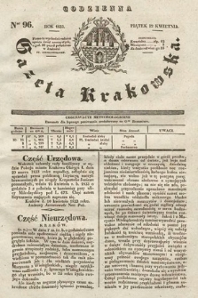 Codzienna Gazeta Krakowska. 1833, nr 96 |PDF|