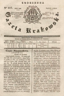 Codzienna Gazeta Krakowska. 1833, nr 117 |PDF|