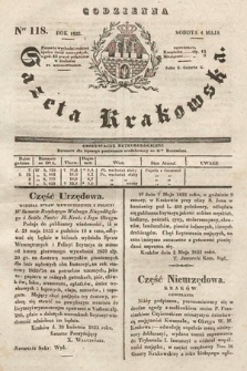 Codzienna Gazeta Krakowska. 1833, nr 118 |PDF|