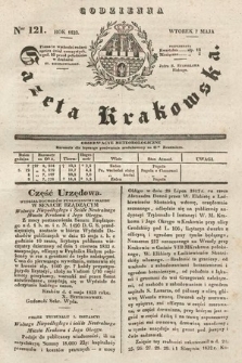 Codzienna Gazeta Krakowska. 1833, nr 121 |PDF|