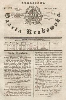 Codzienna Gazeta Krakowska. 1833, nr 122 |PDF|