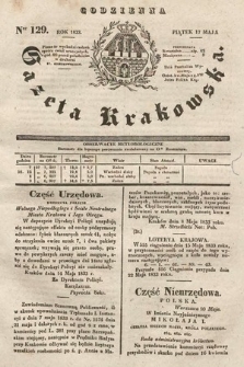 Codzienna Gazeta Krakowska. 1833, nr 129 |PDF|