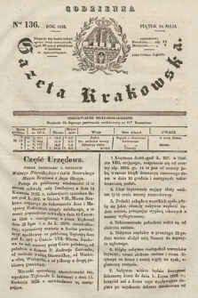Codzienna Gazeta Krakowska. 1833, nr 136 |PDF|
