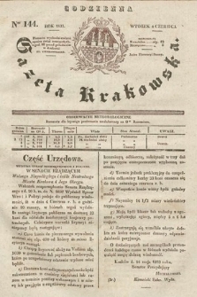 Codzienna Gazeta Krakowska. 1833, nr 144 |PDF|