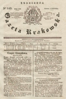 Codzienna Gazeta Krakowska. 1833, nr 145 |PDF|