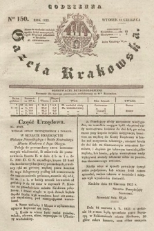 Codzienna Gazeta Krakowska. 1833, nr 150 |PDF|