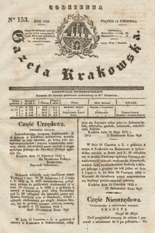 Codzienna Gazeta Krakowska. 1833, nr 153 |PDF|