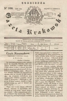 Codzienna Gazeta Krakowska. 1833, nr 160 |PDF|