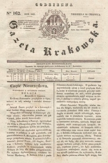 Codzienna Gazeta Krakowska. 1833, nr 162 |PDF|