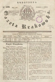 Codzienna Gazeta Krakowska. 1833, nr 169 |PDF|