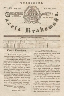 Codzienna Gazeta Krakowska. 1833, nr 174 |PDF|