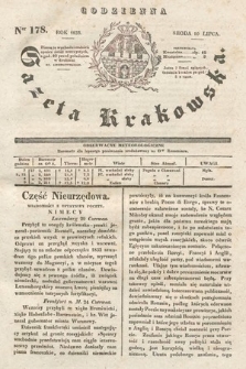 Codzienna Gazeta Krakowska. 1833, nr 178 |PDF|