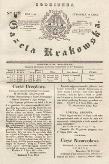 Codzienna Gazeta Krakowska. 1833, nr 179 |PDF|