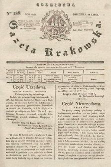Codzienna Gazeta Krakowska. 1833, nr 189 |PDF|
