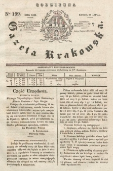 Codzienna Gazeta Krakowska. 1833, nr 199 |PDF|