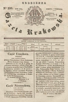 Codzienna Gazeta Krakowska. 1833, nr 236 |PDF|