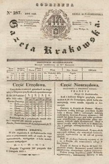 Codzienna Gazeta Krakowska. 1833, nr 287 |PDF|