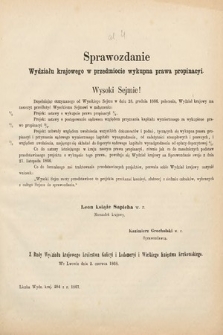 [Kadencja II, sesja II, al. 4] Alegata do Sprawozdań Stenograficznych z Drugiej Sesji Drugiego Peryodu Sejmu Galicyjskiego z roku 1868. Alegat 4