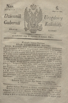 Dziennik Urzędowy Gubernji Kaliskiéy. 1841, nr 6 (6 lutego) + dod.