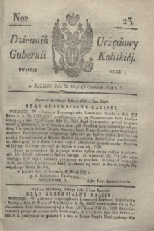 Dziennik Urzędowy Gubernii Kaliskiéy. 1841, Ner 23 (5 czerwca) + dod.