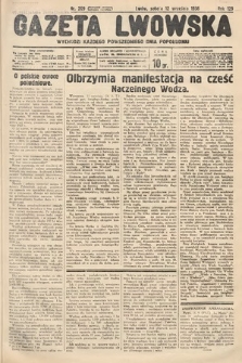 Gazeta Lwowska. 1936, nr 209