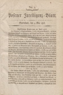 Posener Intelligenz-Blatt. 1816, No. 2 (4 Mai)