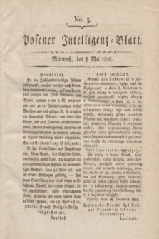 Posener Intelligenz-Blatt. 1816, No. 3 (8 Mai)