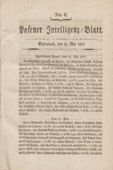 Posener Intelligenz-Blatt. 1816, No. 6 (18 Mai)