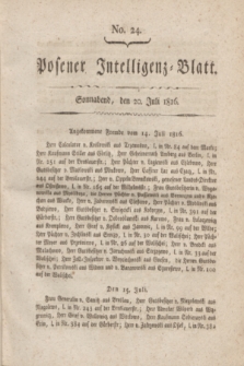 Posener Intelligenz-Blatt. 1816, No. 24 (20 Juli)
