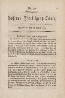 Posener Intelligenz-Blatt. 1816, No. 30 (10 August)