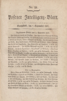 Posener Intelligenz-Blatt. 1816, No. 38 (7 September)