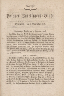 Posener Intelligenz-Blatt. 1816, No. 56 (9 November)