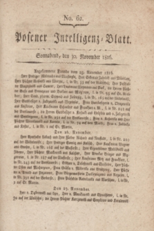 Posener Intelligenz-Blatt. 1816, No. 62 (30 November)