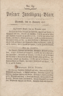 Posener Intelligenz-Blatt. 1816, No. 69 (25 December)
