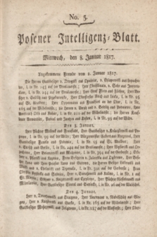 Posener Intelligenz-Blatt. 1817, No. 3 (8 Januar)