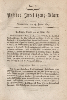 Posener Intelligenz-Blatt. 1817, No. 6 (18 Januar)
