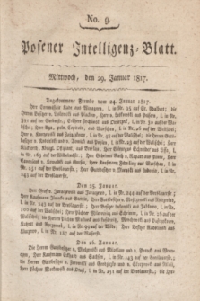 Posener Intelligenz-Blatt. 1817, No. 9 (29 Januar) + dod.