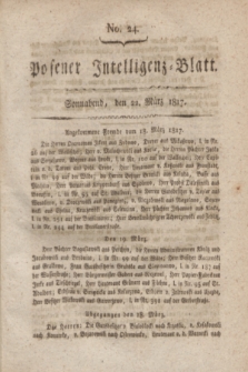 Posener Intelligenz-Blatt. 1817, No. 24 (22 März)