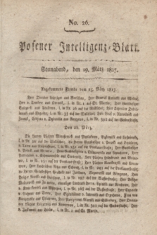 Posener Intelligenz-Blatt. 1817, No. 26 (29 März)