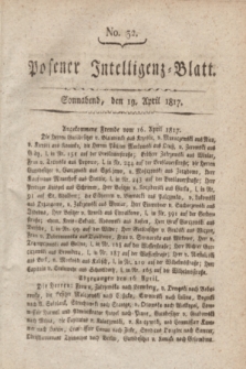 Posener Intelligenz-Blatt. 1817, No. 32 (19 April)