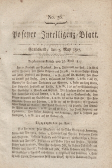 Posener Intelligenz-Blatt. 1817, No. 36 (3 Mai)