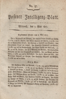 Posener Intelligenz-Blatt. 1817, No. 37 (7 Mai)