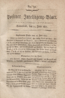 Posener Intelligenz-Blatt. 1817, No. 50 (21 Juny) + dod.