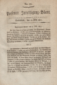 Posener Intelligenz-Blatt. 1817, No. 56 (12 Juli)