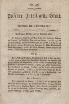 Posener Intelligenz-Blatt. 1817, No. 97 (3 December)
