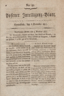 Posener Intelligenz-Blatt. 1817, No. 98 (6 December)