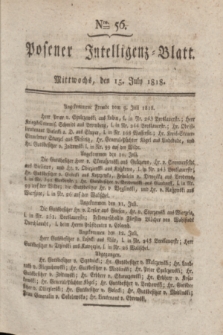 Posener Intelligenz-Blatt. 1818, Nro. 56 (15 Juli) + dod.