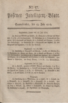 Posener Intelligenz-Blatt. 1818, Nro. 57 (18 Juli) + dod.